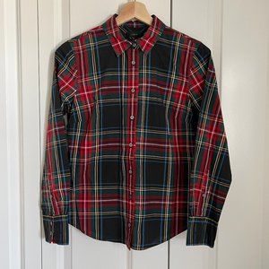 J Crew Perfect Shirt Sz 6P